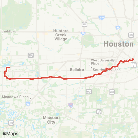 METRO Beechnut map