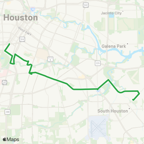 METRO Southmore map