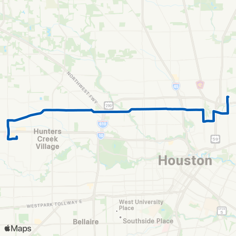 METRO Long Point / Cavalcade map