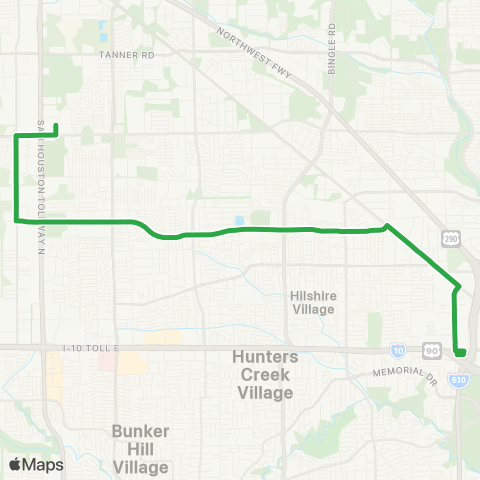 METRO Hammerly map