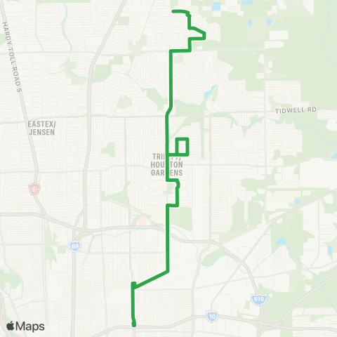 METRO Homestead map