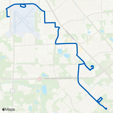 METRO Sagemont map