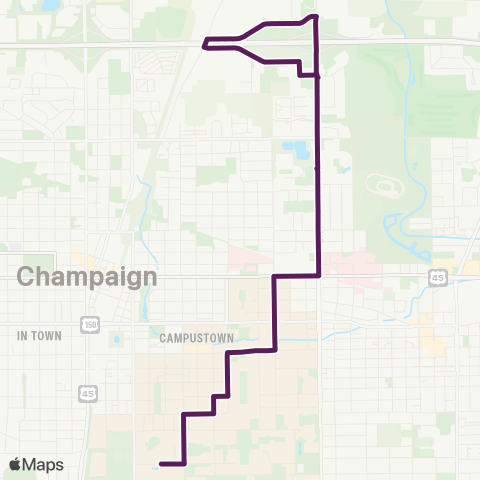 MTD Illini Limited map