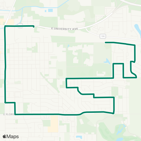 MTD Green Alternate map