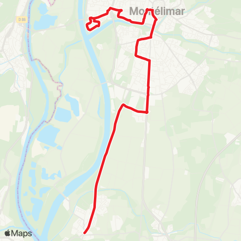 Montélibus Pracomtal - Fortuneau / Châteauneuf map