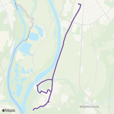 Montélibus Monod - Châteauneuf map