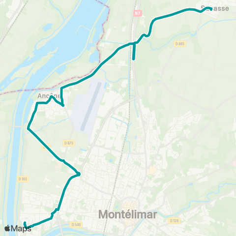 Montélibus Europa - Savasse map