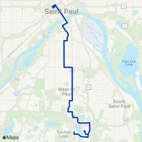 Metro Transit Stryker-Robert-Lake Cove Apts map