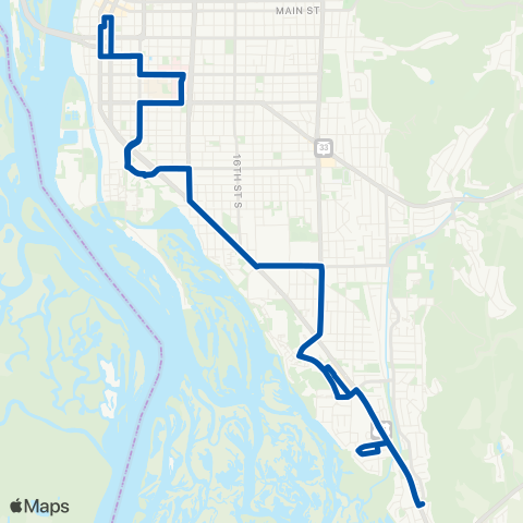 MTU South Ave map