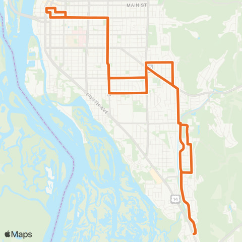 MTU Green Bay map