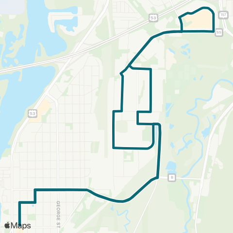 MTU Crossing Meadows map