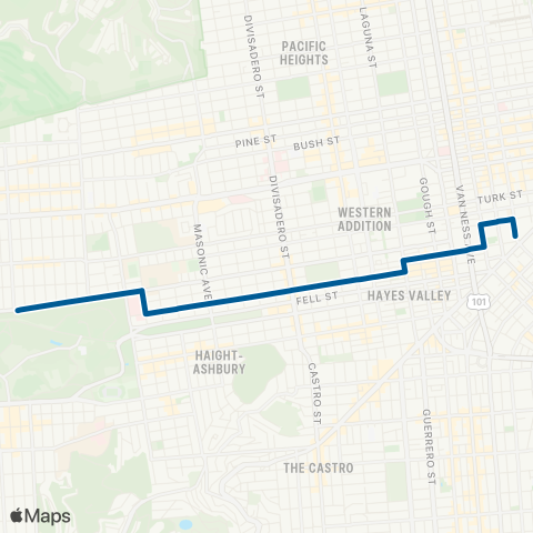 Muni Hayes map