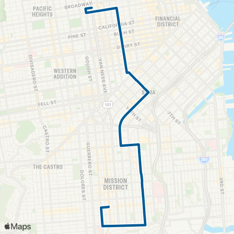 Muni Bryant map