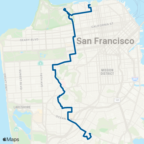 Muni Masonic map