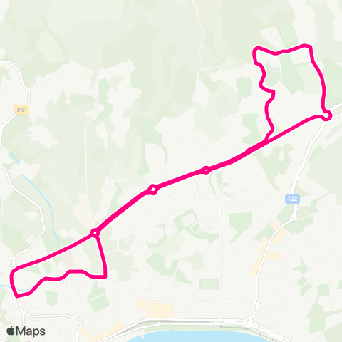 Muvistrada Bodiccione Terminus map