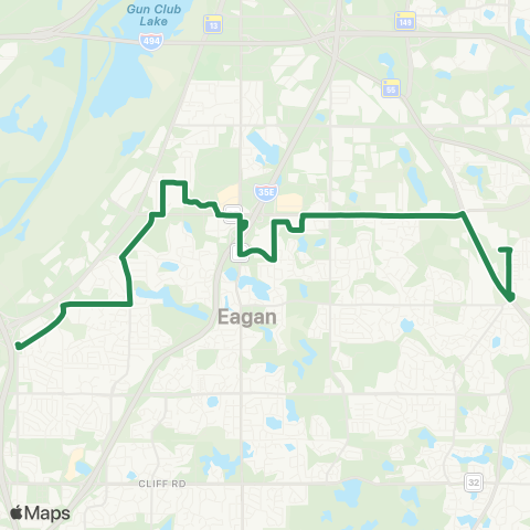 MVTA Cedar Grovets-Eagan-YMCA map