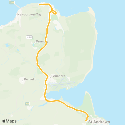 Moffat & Williamson New Madras Coll (Stance 9) - Scotscraig Dr map