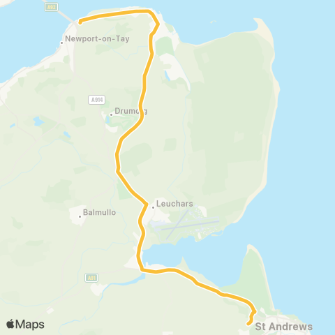 Moffat & Williamson New Madras Coll (Stance 10) - S Access map