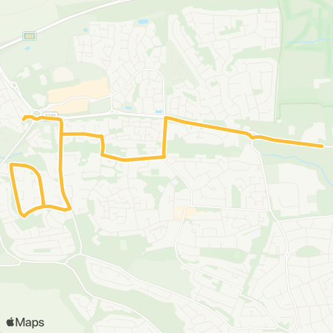 Moffat & Williamson Kirkcaldy HS - Chapel Turning Circle map