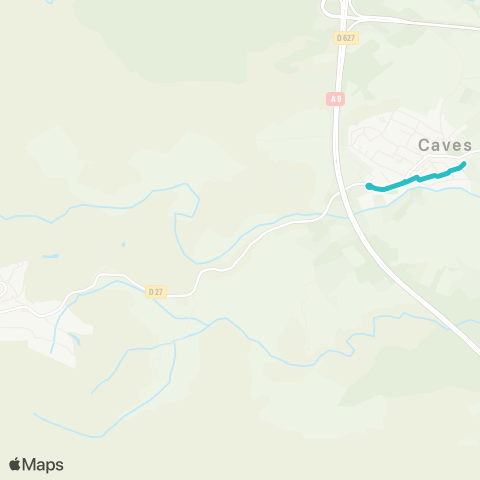 Citibus Treilles - Caves map