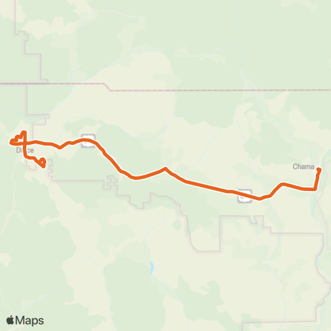 NCRTD Jicarilla map