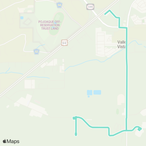 NCRTD Nm-599 Station map