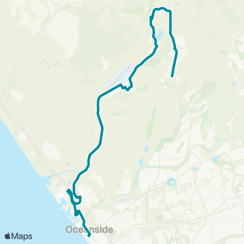 NCTD Oceanside TC - 14 Area map