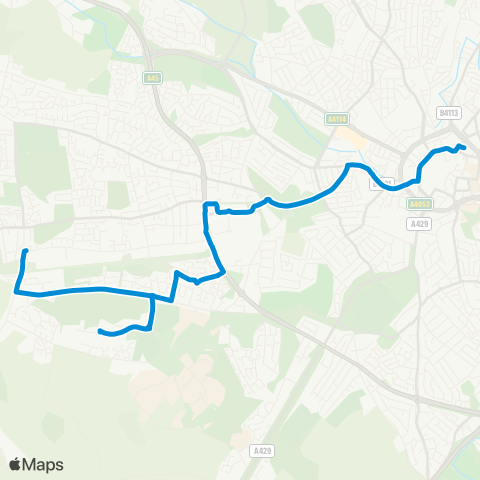 National Express Coventry  map