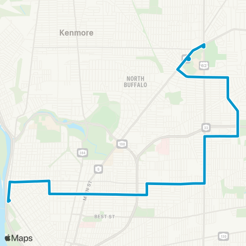 NFTA 12 - Utica map