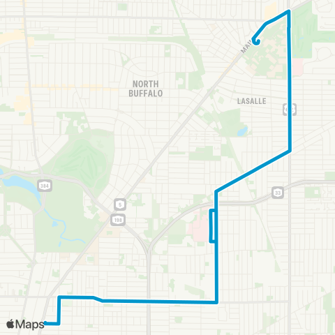 NFTA 13 - Kensington map