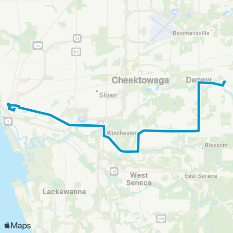 NFTA 2 - Clinton map