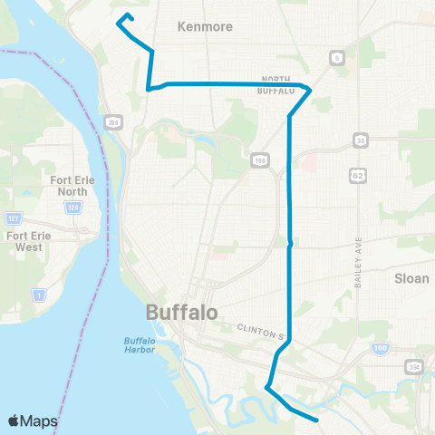 NFTA 23 - Fillmore-Hertel map