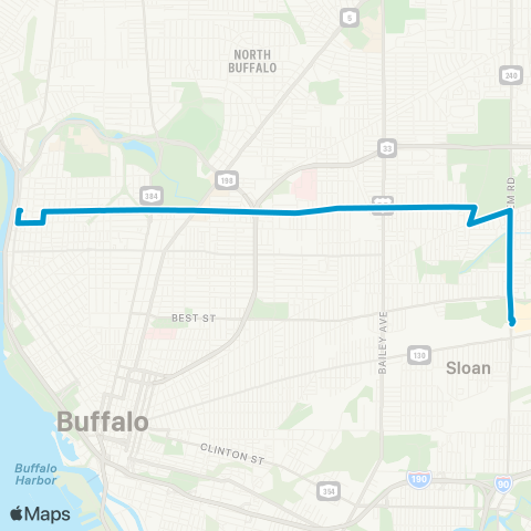 NFTA 26 - Delavan map