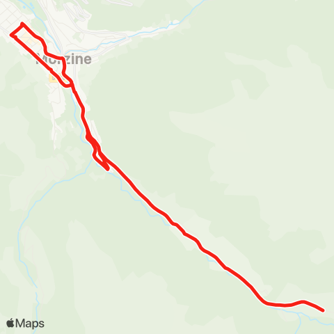 Navettes Morzine-Avoriaz Le Pléney - Érigné map