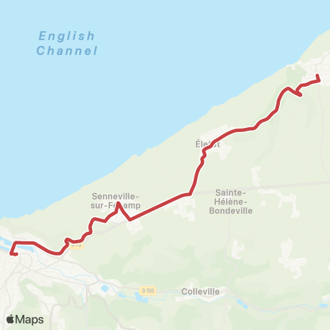 Nomad Car Région Marché de Fécamp map