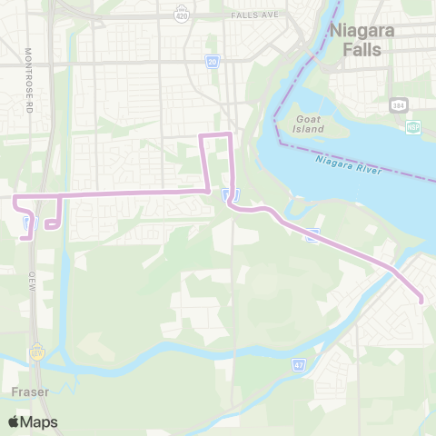 Niagara Region  map