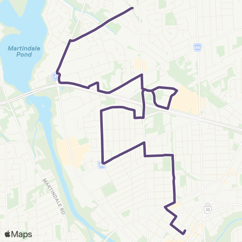 Niagara Region Haig St. - Linwell Rd. map