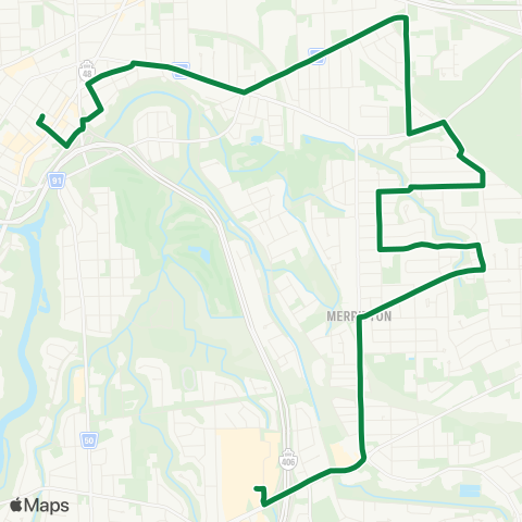 Niagara Region Secord Woods map