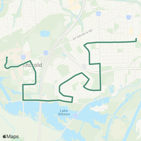 Niagara Region Confederation map