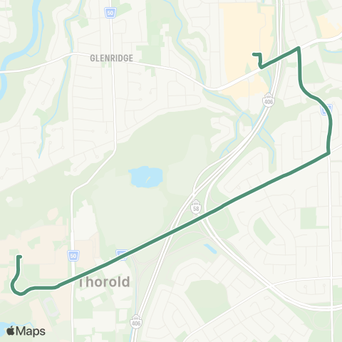 Niagara Region Pen - Brock map