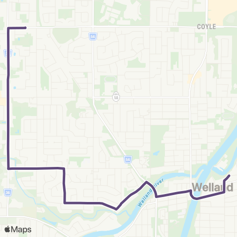 Niagara Region Fitch St map