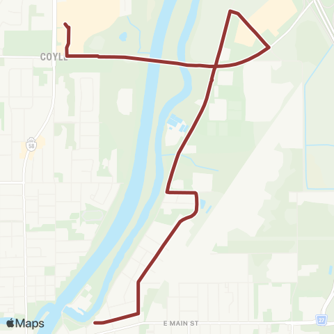 Niagara Region Woodlawn map