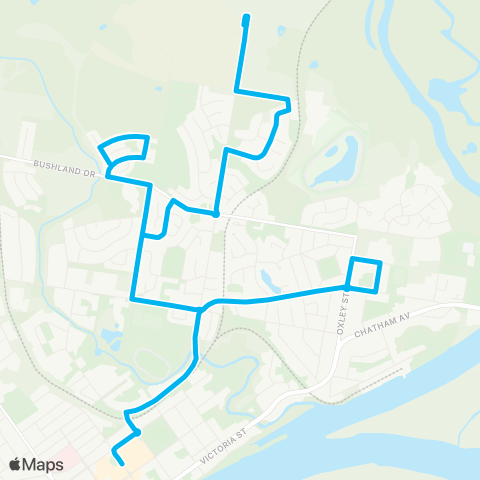 Newcastle and Hunter Network Wingham to Taree map