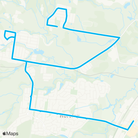 Illawarra Buses Network Kembla Grange to Dapto via Wongawilli map