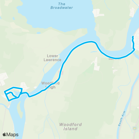 North Coast Network Lawrence to Maclean map