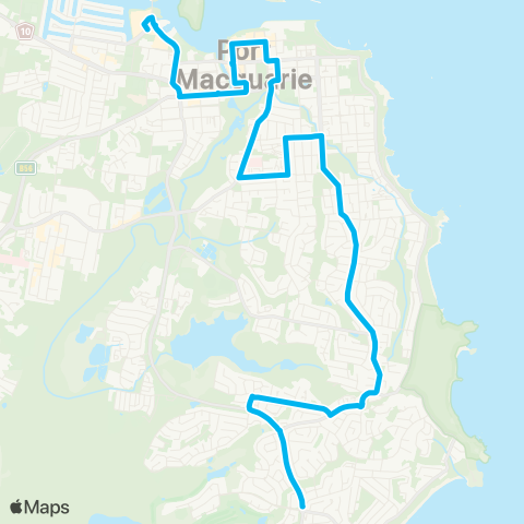 North Coast Network Lighthouse Plaza to Settlement City map