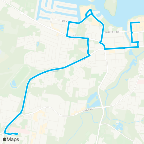 North Coast Network Port Macquarie Base Hosp to Port Macquarie map