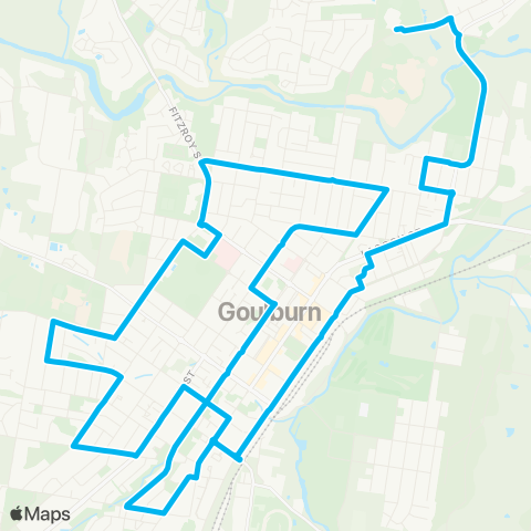 Other TfNSW routes Unknown Long Name map