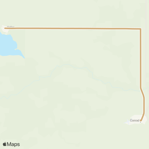 Northern Transit Interlocal Brown Route map