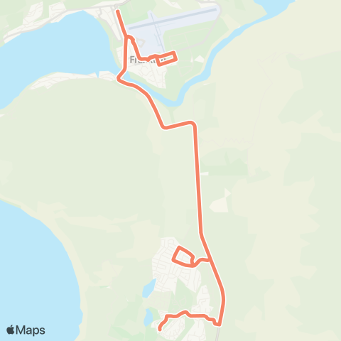 Orbus Queenstown Frankton Hub to Jacks Point map